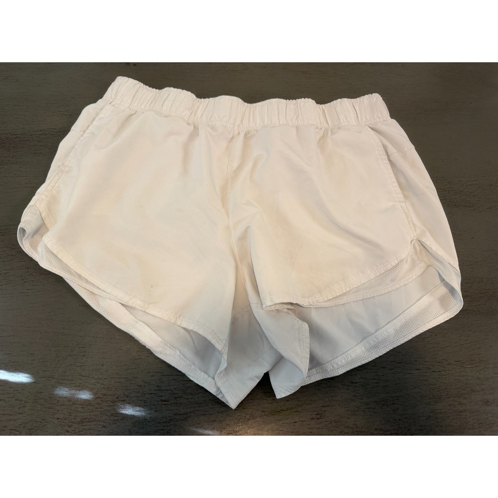 white ATHLETIC WORKS running shorts plus size XXL 20